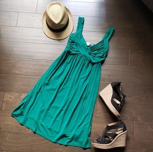 Max Studio green dress (S)